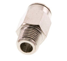 10mm x R1/4'' Push-in Fitting with Male Threads Brass FKM [2 Pieces]