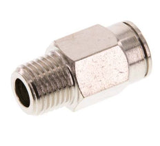 10mm x R1/4'' Steckverschraubung mit Außengewinde Messing FKM [2 Stück]