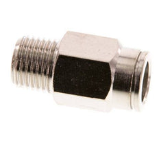 10mm x R1/4'' Steckverschraubung mit Außengewinde Messing FKM [2 Stück]
