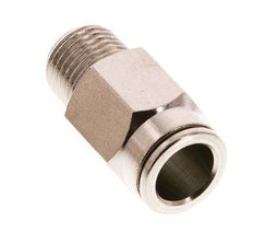 10mm x R1/4'' Steckverschraubung mit Außengewinde Messing FKM [2 Stück]