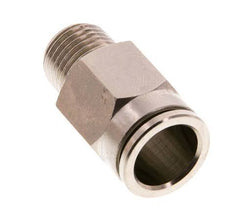 12mm x R1/4'' Steckverschraubung mit Außengewinde Messing FKM [2 Stück]