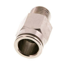 12mm x R1/4'' Steckverschraubung mit Außengewinde Messing FKM [2 Stück]