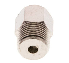 8mm x R3/8'' Steckverschraubung mit Außengewinde Messing FKM [2 Stück]