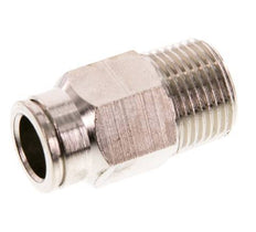 10mm x R3/8'' Push-in Fitting with Male Threads Brass FKM [2 Pieces]