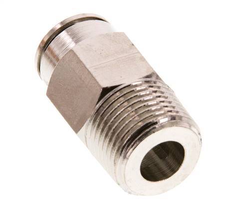 10mm x R3/8'' Steckverschraubung mit Außengewinde Messing FKM [2 Stück]