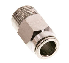 10mm x R3/8'' Steckverschraubung mit Außengewinde Messing FKM [2 Stück]