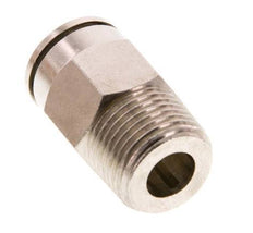 12mm x R3/8'' Steckverschraubung mit Außengewinde Messing FKM [2 Stück]