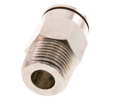 12mm x R3/8'' Steckverschraubung mit Außengewinde Messing FKM [2 Stück]