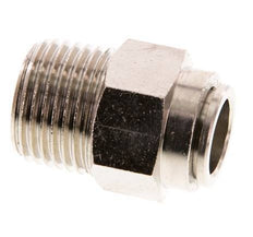 12mm x R1/2'' Steckverschraubung mit Außengewinde Messing FKM