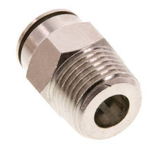 14mm x R1/2'' Push-in Fitting with Male Threads Brass FKM