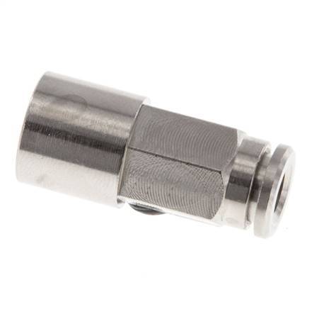 5mm x G1/8'' Steckverschraubung mit Innengewinde Messing NBR [2 Stück]