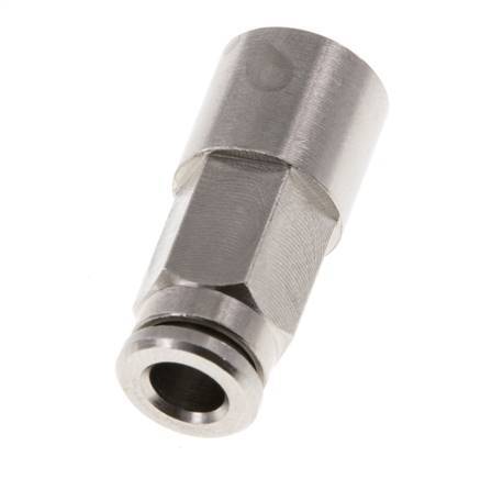 5mm x G1/8'' Steckverschraubung mit Innengewinde Messing NBR [2 Stück]