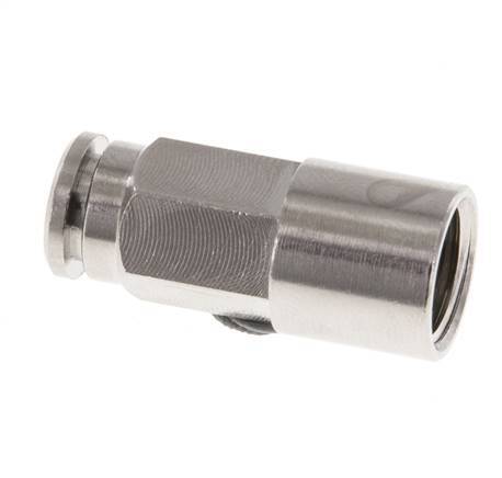 5mm x G1/8'' Steckverschraubung mit Innengewinde Messing NBR [2 Stück]