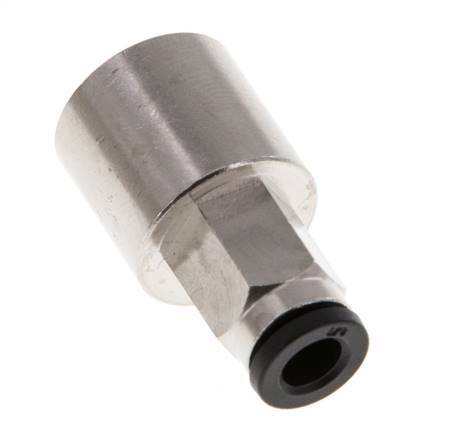 5mm x G1/4'' Steckverschraubung mit Innengewinde Messing NBR [2 Stück]