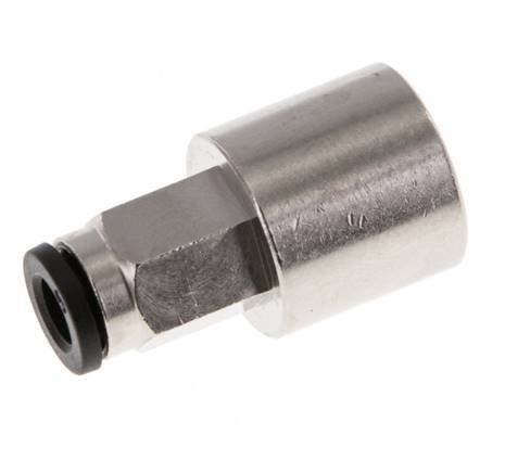 5mm x G1/4'' Steckverschraubung mit Innengewinde Messing NBR [2 Stück]