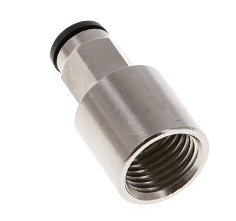 5mm x G1/4'' Steckverschraubung mit Innengewinde Messing NBR [2 Stück]