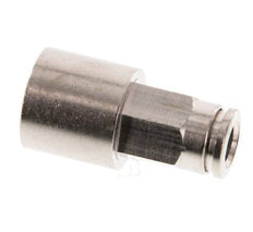6mm x G1/4'' Push-in Fitting with Female Threads Brass NBR [2 Pieces]