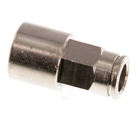 8mm x G1/4'' Steckverschraubung mit Innengewinde Messing NBR [2 Stück]