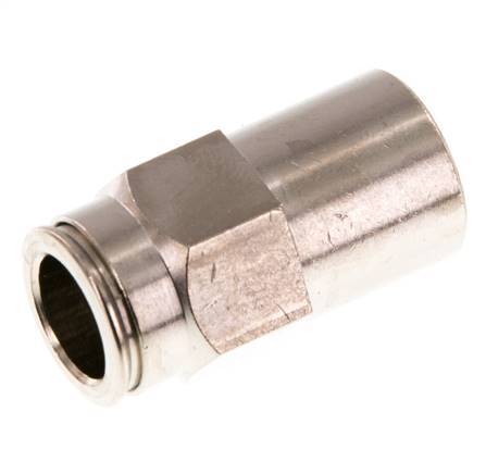 10mm x G1/4'' Steckverschraubung mit Innengewinde Messing NBR [2 Stück]