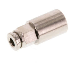 4mm x G1/8'' Steckverschraubung mit Innengewinde Messing FKM [2 Stück]