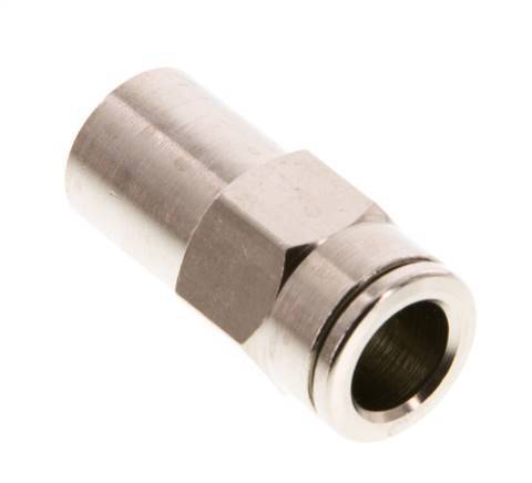 8mm x G1/8'' Steckverschraubung mit Innengewinde Messing FKM [2 Stück]