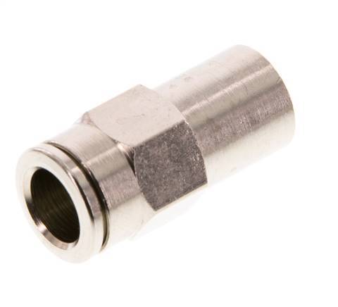 8mm x G1/8'' Steckverschraubung mit Innengewinde Messing FKM [2 Stück]