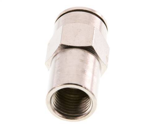 8mm x G1/8'' Steckverschraubung mit Innengewinde Messing FKM [2 Stück]