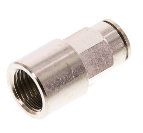 8mm x G1/4'' Steckverschraubung mit Innengewinde Messing FKM [2 Stück]