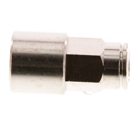 8mm x G1/4'' Steckverschraubung mit Innengewinde Messing FKM [2 Stück]