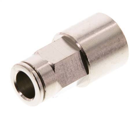 8mm x G1/4'' Steckverschraubung mit Innengewinde Messing FKM [2 Stück]