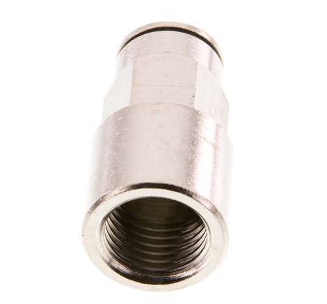 8mm x G1/4'' Steckverschraubung mit Innengewinde Messing FKM [2 Stück]