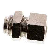 6mm x G1/8'' Steckverschraubung mit Innengewinde Messing NBR Bulkhead [2 Stück]