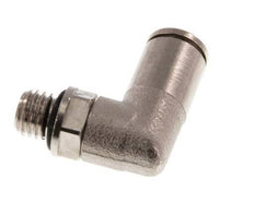4mm x M 7 90Grad Winkelsteckverschraubung mit Außengewinde Messing NBR drehbar [2 Stück]