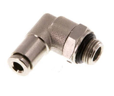 4mm x G1/8'' 90deg Winkel Steckverschraubung mit Außengewinde Messing NBR drehbar [2 Stück]