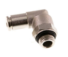4mm x G1/8'' 90deg Winkel Steckverschraubung mit Außengewinde Messing NBR drehbar [2 Stück]