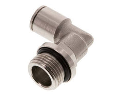 8mm x G3/8'' 90deg Winkel Steckverschraubung mit Außengewinde Messing NBR drehbar [2 Stück]
