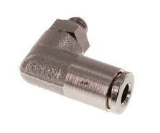 4mm x M 5 90Grad Winkelsteckverschraubung mit Außengewinde Messing FKM drehbar [2 Stück]