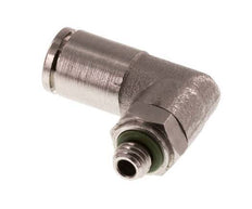 4mm x M 5 90Grad Winkelsteckverschraubung mit Außengewinde Messing FKM drehbar [2 Stück]