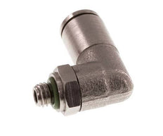 4mm x M 5 90Grad Winkelsteckverschraubung mit Außengewinde Messing FKM drehbar [2 Stück]