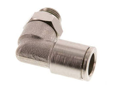 8mm x G1/8'' 90deg Winkel Steckverschraubung mit Außengewinde Messing FKM drehbar [2 Stück]