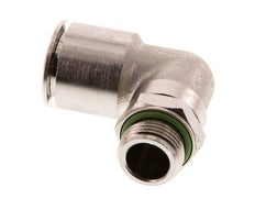 16mm x G3/8'' 90deg Winkel Steckverschraubung mit Außengewinde Messing FKM drehbar