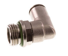 12mm x G1/2'' 90deg Winkel Steckverschraubung mit Außengewinde Messing FKM drehbar