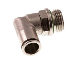 12mm x G1/2'' 90deg Winkel Steckverschraubung mit Außengewinde Messing FKM drehbar