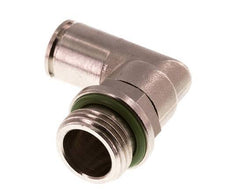 12mm x G1/2'' 90deg Winkel Steckverschraubung mit Außengewinde Messing FKM drehbar