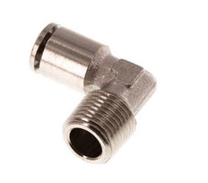 4mm x R1/8'' 90deg Winkel-Steckverschraubung mit Außengewinde Messing NBR [2 Stück]