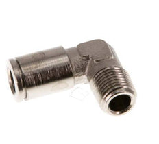 6mm x R1/8'' 90deg Winkel-Steckverschraubung mit Außengewinde Messing NBR [2 Stück]