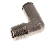 6mm x R1/4'' 90deg Winkel-Steckverschraubung mit Außengewinde Messing NBR [2 Stück]