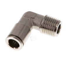 8mm x R1/4'' 90deg Winkel-Steckverschraubung mit Außengewinde Messing NBR [2 Stück]
