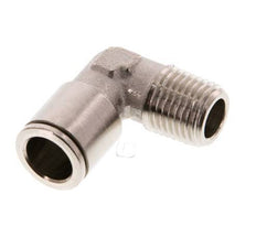 10mm x R1/4'' 90deg Winkel-Steckverschraubung mit Außengewinde Messing NBR [2 Stück]