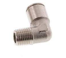 10mm x R1/4'' 90deg Winkel-Steckverschraubung mit Außengewinde Messing NBR [2 Stück]